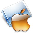 Apple tangerine icon